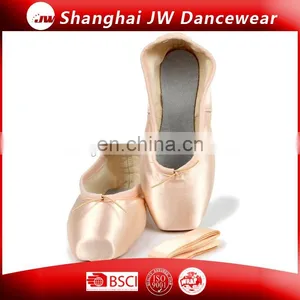 Professional Performance Dance Shoe High Quality Anti-skid Fancy Hot Sale New Design Demi Pointe Shoes thumbnail-3