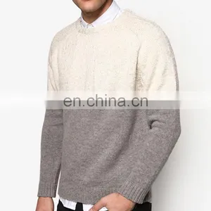 Latest Men's Shrug Cashmere Knit Sweater Design of Hand Made Sweaters thumbnail-3