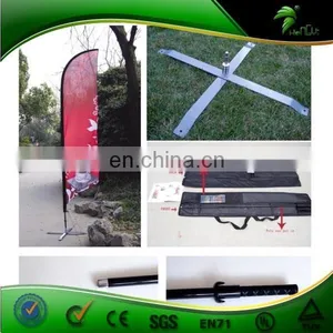 NO MOQ High Quality Cheap Custom Flag Beach Flag, Flexible Flag Pole thumbnail-1
