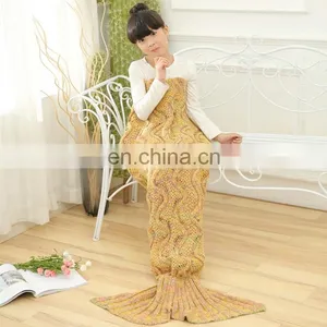 Cute Children on Sale Sleeping Bag Warm Mermaid Tail Blanket thumbnail-1