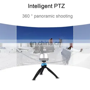 Newest Camera Tripod ,PULUZ Pocket Mini Tripod Mount With 360 Degree Ball Head & Phone Clamp for Smartphones(Blue) thumbnail-6
