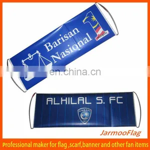 Custom Logo Printed Hand Scroll Flag thumbnail-1
