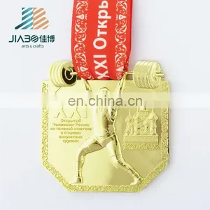 Cheap Custom Gold Religious Finisher Souvenir Medal thumbnail-4