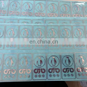 Customized Glossy Silver Thick PET Adhesive Sticker thumbnail-5