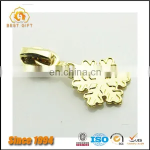 Wholesale Custom Cheap Garment Accessories Jacket Gold Metal Logo Zippers thumbnail-5
