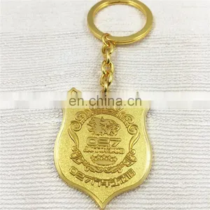 Customized Gold Metal Keychains thumbnail-1