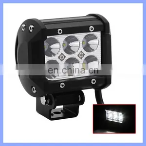 4 Inch Truck Motorcycle Boat Tractor 18W LED Work Light Bar Flood Spot Light thumbnail-1