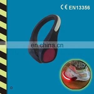 Muti Colors Flash LED Light Shoe Clip Bike Cycling Sports LED Lights For Shoes thumbnail-1