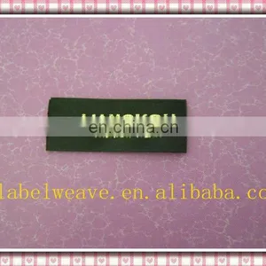 Gold Yarns Weaving Garment Woven Label,centre Folding thumbnail-1