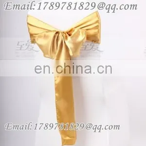 Banquet Satin Ribbon Chair Cover Sash thumbnail-2
