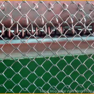 PVC Coated Galvanized Chain Link Wire Mesh Used Chain Link Fence thumbnail-2