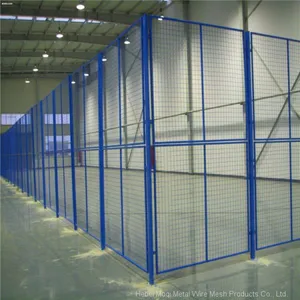 Workshop Fence From Factory Warehouse Isolation Network Workshop Separation Fence thumbnail-4