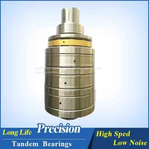 High Quality 4 Rows Cylindrical Roller Thrust Bearings Gearbox Tandem Bearings TMD-040127 thumbnail-1