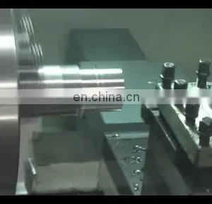 Automatic CNC Pipe Threading and Cutting Lathe Machine for Sale QK1313 thumbnail-1