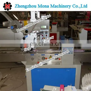 Small Scale Horizontal Sachet Pouch Bread Packaging Machine thumbnail-3