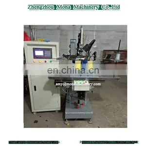 Garden Broom Ceiling Brush Wooden Broom CNC Automatic Broom Tufting Machine thumbnail-5