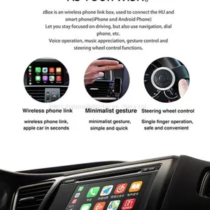 New Product Wireless Carplay Z-Box Android Auto Airplay Dongle Phone Link Gesture Recognition for Audi thumbnail-5