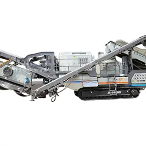 Tracked Mobile Crusher Crawler Mobile Crusher Industrial Mobile Crushing Equipment China thumbnail-1