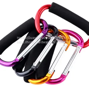 Metal Rock Outdoor Climbing Safety Swivel Bulk Clip Hook Carabiner thumbnail-1