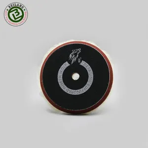 100% Lambs Car Polishing Pad / Wool Buffing Pad for Car Polishing thumbnail-2