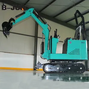 1 Ton Farm Digging Excavator Narrow Access Mini Digger thumbnail-4