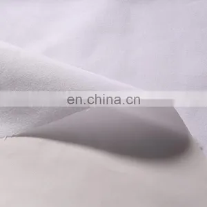 100% Polyester 80gsm Plain Microfiber Pongee Fabric Waterproof PUL Fabric Laminated With TPU thumbnail-4