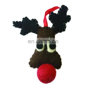 Nonwoven Felt Christmas Tree With Decorations for Children thumbnail-3