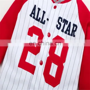 2018 New Arrival Long Sleeve Boutique Baby Romper thumbnail-6