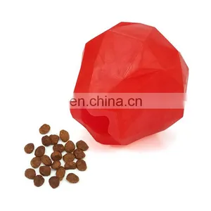 Tough Durable Treat Dog Toy With Unpredictable Bounce,apple Shape Dog Chew Toys, Bouncy Toy for Dog thumbnail-2