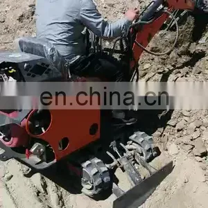 Cheapest Factory Price Nante Joystick Crawler Mini Excavator Mini Digger thumbnail-1