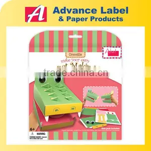 Make Your Own Paper Craft DIY Crocodile Animal Puppet Kit thumbnail-1