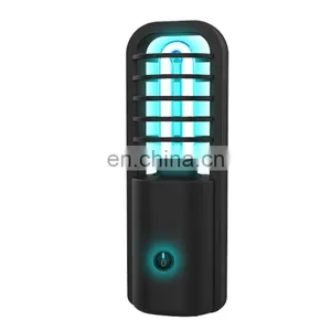 The New Car Portable Ultraviolet Sterilization Lamp Indoor Mini UVC Sterilization Purple Light USB Rechargeable Disinfection Lam thumbnail-1