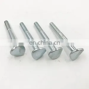 Custom Screw Bolt Zinc-Plated Curved Ball Head Bolt thumbnail-1