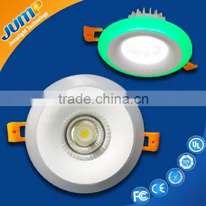 2016 Hot COB Round Panel Light Led Dimmable Downlight for Housing thumbnail-3