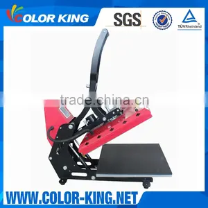 Fujian Colorking Semi Auto Open Heat Transfer Press Machine Cap Sublimation Hot Press Printing Press thumbnail-3