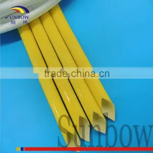 High Quality Silicone Fiberglass Braided Sleeve For Cable Management thumbnail-4