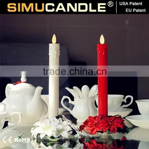 LED Insert Candle With Moving Flame, With USA and EU Patent thumbnail-1