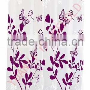 Purple Flower Shower Curtain Wonderful Shower Curtains thumbnail-1
