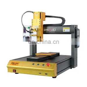 High Precision Silicone Glue Dispenser Three or Four Axis Single Component Glue Machine Electronic Products Bonding Equipment thumbnail-2