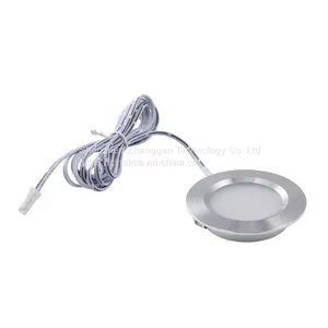 RGBWW RGB + Warm White Color Changing Christmas Xmas Under Cabinet LED Lights Kit RF Remote Puck Lights for Kitchen Counter Shelf Furniture Ambiance Lighting thumbnail-1