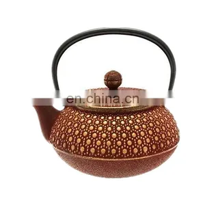 Cast Iron Teapot Japanese Tea Kettle Durable Cast Iron With a Fully Enameled Interior thumbnail-3
