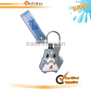 Free Sample and Promo Soft Custom Keychain thumbnail-1
