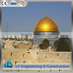 Prefabricated Fiberglass Roof Steel Mosque Dome thumbnail-2