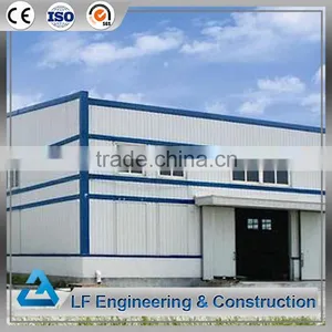 High Quality and Economical Steel Structure Portable Workshop thumbnail-2