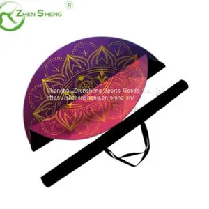 Circular Suede Rubber Multifunction Exercise Fitness Pilates Yoga Mat thumbnail-2