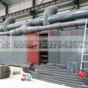 Industrial Charcoal Briquettes Drying Machine thumbnail-2