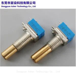 16 Channels Absolute Encoder, Hex Coded Switch, Use for Walkie Talkies, Horizontal, Metal Shaft，Replacing Similar ELMA Products thumbnail-1