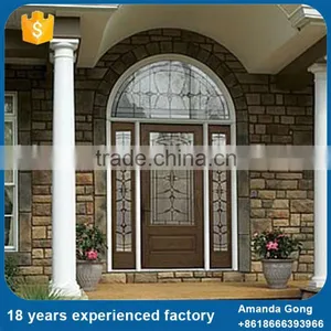 Cost-Effective Wrought Iron Double Door Grills Arch Quality Choice thumbnail-6