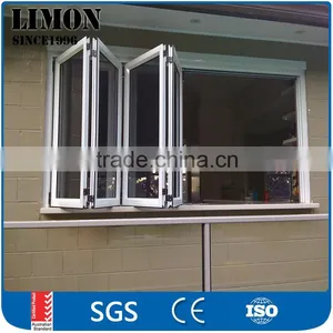Aluminium Window Manufacturer Double Glazing Folding Door/bi-fold Door thumbnail-1