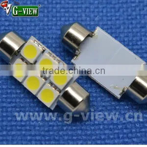 Festoon 36mm 6smd 5050 Auto Led Bulb Festoon Led Car C5w thumbnail-1